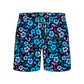 Straight Hem Floral Print Collection Swim Trunks