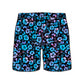 Straight Hem Floral Print Collection Swim Trunks