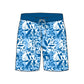 Straight Hem Botanical Floral Printed Collection Boardshorts