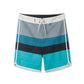 Color Block Splicing Collection Performance Board Shorts
