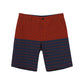 Striped Collection Hybrid Walk Shorts
