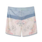 Flower & Leaf Stitching Collection Fashion Boardshorts