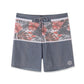 Flower & Leaf Stitching Collection Fashion Boardshorts