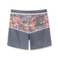Flower & Leaf Stitching Collection Fashion Boardshorts