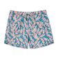 Leaf Printed Collection Washed Vintage Swim Shorts