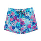 Flowers&Leaf Printed Collection Holiday Swim Shorts