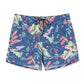 Floral & Leaf Printed Collection Washed Vintage Shorts