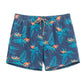 Floral & Leaf Printed Collection Washed Vintage Shorts