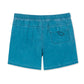 Vintage Solid Color Collection Washed Swim Shorts