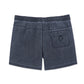 Vintage Solid Color Collection Washed Swim Shorts