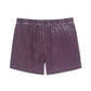 Vintage Solid Color Collection Washed Swim Shorts