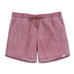 Vintage Solid Color Collection Washed Swim Shorts