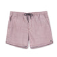 Vintage Solid Color Collection Washed Swim Shorts