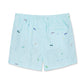 Stripe Design Collection Holiday Swim Shorts