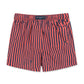 Stripe Design Collection Holiday Swim Shorts