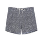 Geometric Abstract Design Collection Washed Vintage Swim Shorts