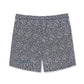 Geometric Abstract Design Collection Washed Vintage Swim Shorts