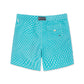 Geometric Abstract Design Collection Washed Vintage Swim Shorts