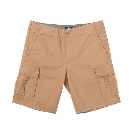 Solid Color Design Collection Cargo Hybrid Shorts