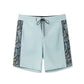 Flower & Colorblock Design Collection Performance Board Shorts