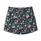 Flowers&Leaf Printed Collection Holiday Swim Shorts