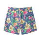 Flowers&Leaf Printed Collection Holiday Swim Shorts