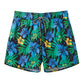 Flowers&Leaf Printed Collection Holiday Swim Shorts