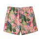 Flowers&Leaf Printed Collection Holiday Swim Shorts