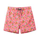 Flowers&Leaf Printed Collection Holiday Swim Shorts