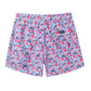 Flowers&Leaf Printed Collection Holiday Swim Shorts