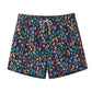 Flowers&Leaf Printed Collection Holiday Swim Shorts