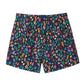 Flowers&Leaf Printed Collection Holiday Swim Shorts