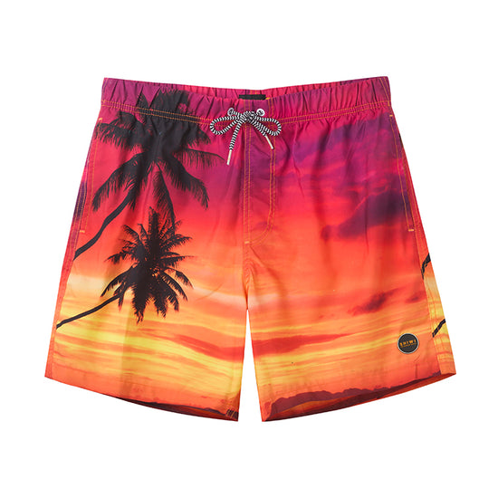 Photo Printed Collection Holiday Swim Shorts