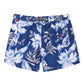 Flowers&Leaf Printed Collection Holiday Swim Shorts