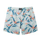 Flowers&Leaf Printed Collection Holiday Swim Shorts