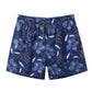 Flowers&Leaf Printed Collection Holiday Swim Shorts