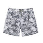 Leaf Printed Collection Washed Vintage Swim Shorts