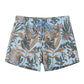 Floral & Leaf Printed Collection Washed Vintage Shorts