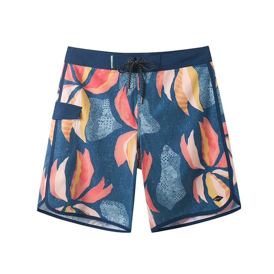 Floral Printed Collection Performance Board Shorts