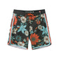 Floral Printed Collection Performance Board Shorts