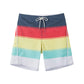 Color Block Splicing Collection Performance Board Shorts