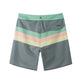 Color Block Splicing Collection Performance Board Shorts
