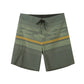Striped Design Collection Performance Board Shorts