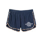 Women Comfortable Splicing Design Collection Atheletic Shorts