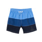 Men Striped Splicing Collection Collection Atheletic Shorts