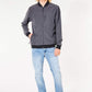 Grey Motorcycle Windbreaker Jacket With Black Border