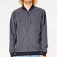 Grey Motorcycle Windbreaker Jacket With Black Border