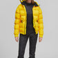 Ladies Solid Color Heavy Down Outdoor Jacket