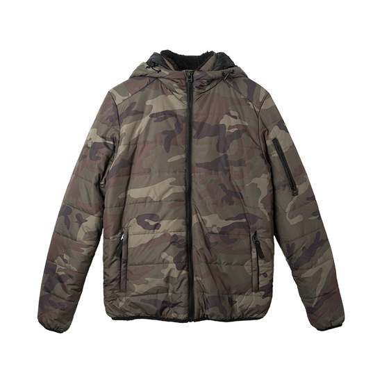 Camouflage With Hat Collection Light Jacket