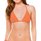 Mature Women Solid Color Bikini Suit Customization